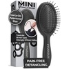 image:imageFramar Detangling Brush for Curly Hair Hair Brushes for Women DetanglerBlack  Mini