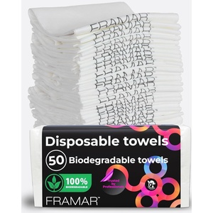 image:imageFRAMAR Biodegradable Salon Towels for Hair Stylist Hair Towels for WomenSmall