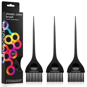 image:imageFRAMAR Classic Hair Color Brush Hair Dye Brushes For Hair Stylist  PinkBlack