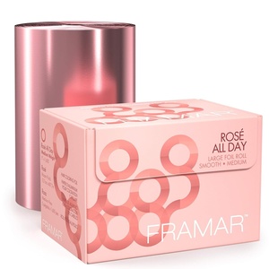 image:imageFRAMAR Large Rose Hair Foil Hair Foils For Highlighting Long Hair SalonRose Gold