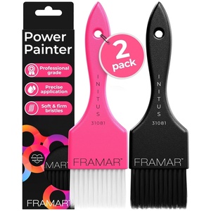 image:imageFramar Power Painter Hair Dye Brush Hair Coloring Brush Balayage ToolsPink and Black