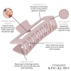 image:imageFRAMAR Large Claw Clips For Thick Hair Large Hair Clip For Thick HairBlush  Rectangle