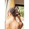 image:imageFRAMAR Large Claw Clips For Thick Hair Large Hair Clip For Thick HairBlush  Rectangle