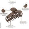 image:imageFRAMAR Large Claw Clips For Thick Hair Large Hair Clip For Thick HairNeutral