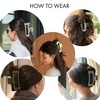 image:imageFRAMAR Large Claw Clips For Thick Hair Large Hair Clip For Thick HairSage Green