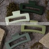 image:imageFRAMAR Large Claw Clips For Thick Hair Large Hair Clip For Thick HairSage Green