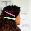 image:imageFRAMAR Neutral Creaseless Hair Clips Hair Styling Clips  10 PackMulticolored