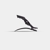 image:imageFRAMAR Pastel Alligator Hair Clips 10 Pack  Professional Styling Clips for Hair Salon Quality Plastic Alligator ClipsBlack