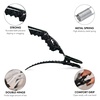 image:imageFRAMAR Pastel Alligator Hair Clips 10 Pack  Professional Styling Clips for Hair Salon Quality Plastic Alligator ClipsGlitter