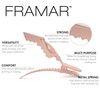 image:imageFRAMAR Pastel Alligator Hair Clips 10 Pack  Professional Styling Clips for Hair Salon Quality Plastic Alligator ClipsNeutral