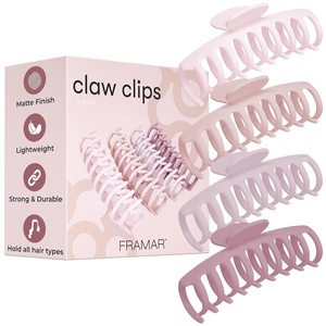 image:imageFRAMAR Large Claw Clips For Thick Hair Large Hair Clip For Thick HairBlush