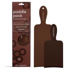 image:imageFRAMAR Chocolate Balayage Board and Paddle Set Highlighting Board 2 PackChocolate