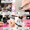 image:imageFRAMAR Formula Friend Clips 8 Pack Dry Erase Labels for Hair Color Bowl