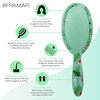 image:imageFRAMAR Green Hair Brush Detangler Detangling Hairbrush For Women Wet Hair Brush For Girls Hair Detangler Brush Wet Hairbrush Hairbrushes Girls Hairbrush Detangler Reduces Frizz  Floral