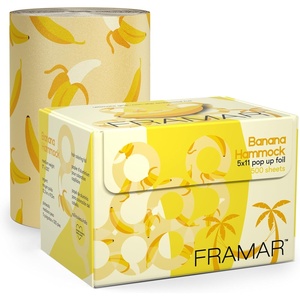 image:imageFRAMAR Banana Hair Foil  Hair Foils For Highlighting Long Hair Highlight Foils For Hair Highlighting Salon Foils For Hair Highlighting Kit Salon Foils For Hair Stylist  320 ft