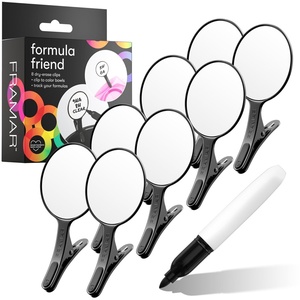 image:imageFRAMAR Formula Friend Clips 8 Pack Dry Erase Labels for Hair Color Bowl